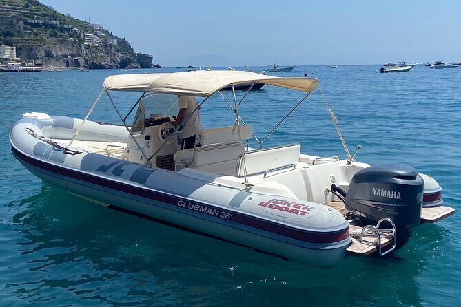 4-hour boat tour of the Amalfi Coast - Amalfi village + Sant’Andrea Cave: choose your pacing