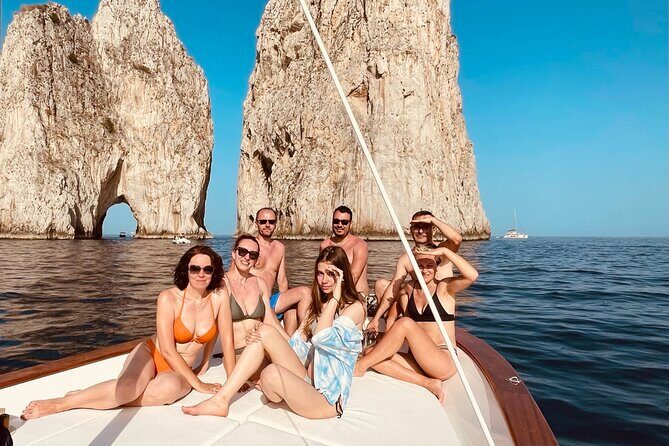 7 Hours Private Boat Experience on Capri from Positano - I Faraglioni and the Natural Arch: Short Stops With Big Payoff