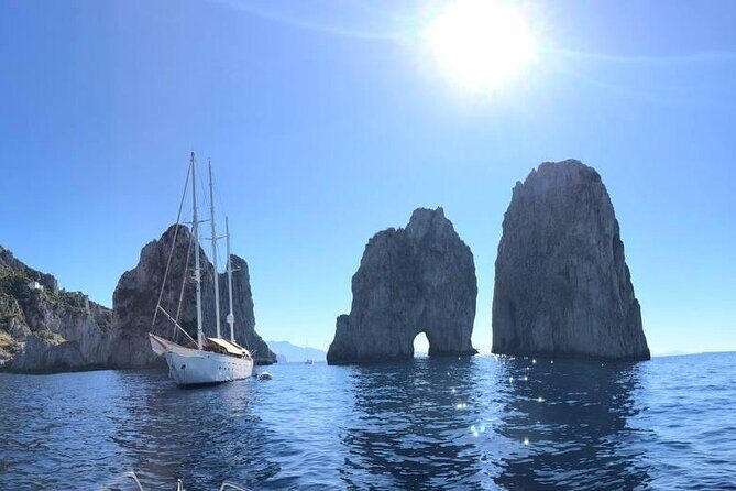 A special 2 days Mini Cruise: Capri Island and the Amalfi Coast - Day 2 in Capri: White, Green, Blue, and Coral caves—plus Faraglioni and town time