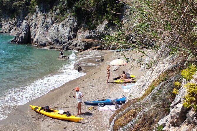 Amalfi coast 3 hr. Kayak Tour: Cruise Ship Special - Stop 1: Marina di Vietri launch point (and your first taste of calm)