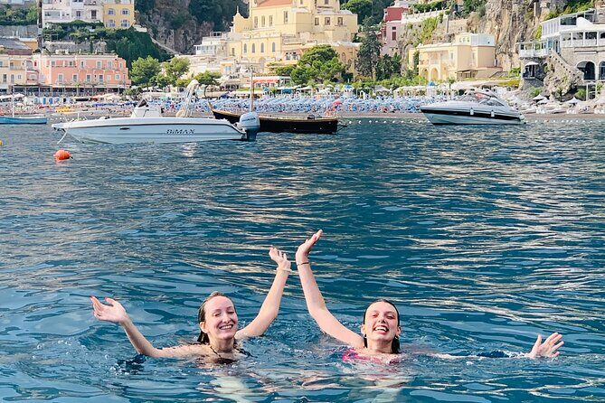 Amalfi Coast 7-hour Private Boat Rental in Maiori or Minori - What you’ll do during the day: swims, shore stops, and lunch reality