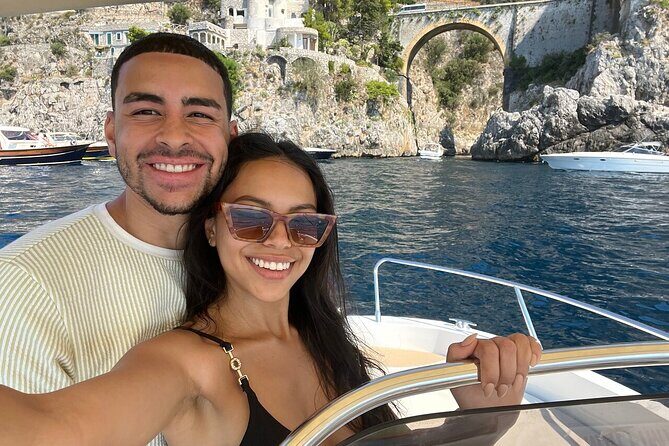 Amalfi Coast and Capri Private Boat Day Tour from Amalfi - Positano from the Water and Li Galli Swim Break