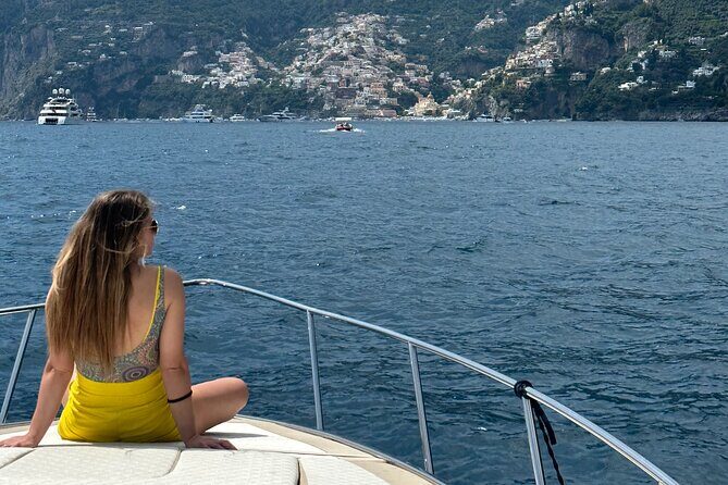Amalfi Coast Boat Tour Small Group All Inclusive - Stop 3: Spiaggia Cavallo Morto (Dead Horse Beach) for swimming and sun time