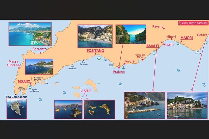 Amalfi Coast, Capri & Li Galli Islands BOAT EXCURSION - Drinks, WiFi, and what you do (and don’t) pay for onboard
