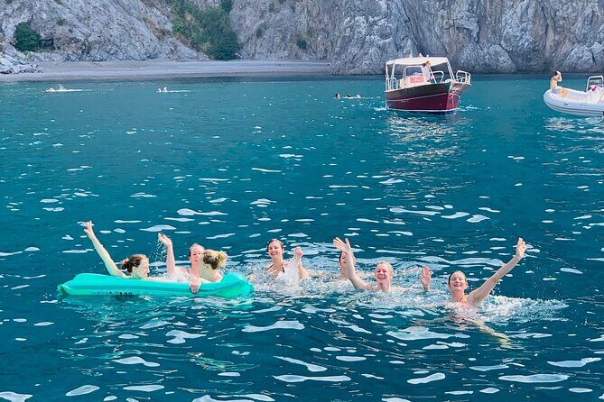 Amalfi Coast Full Day Private Boat Tour (cabin+restroom on board) - Snorkeling gear, swim planning, and how the captain’s choices make or break the day