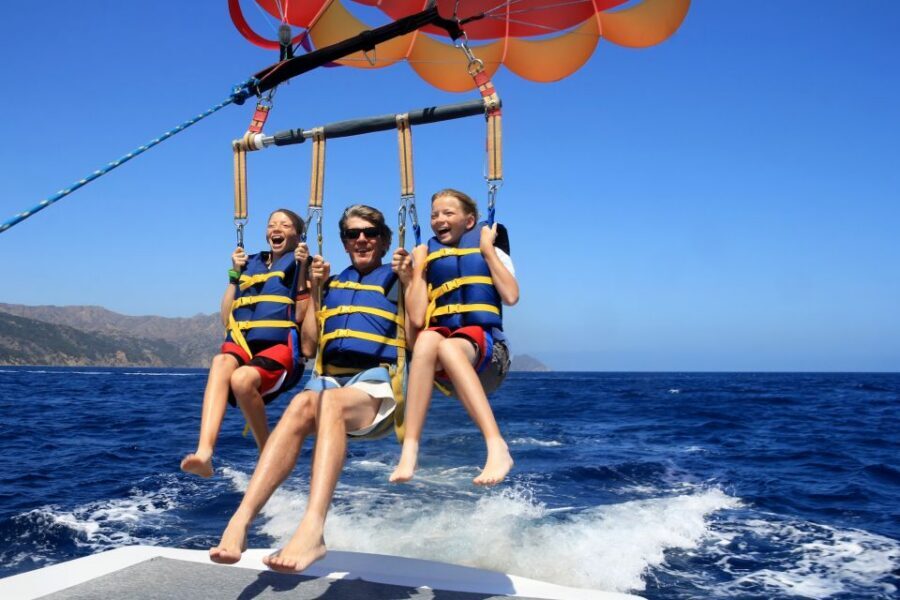 Amalfi Coast: Parasailing Flight Adventure - The Boat Segment and Scenic Views on the Way Out