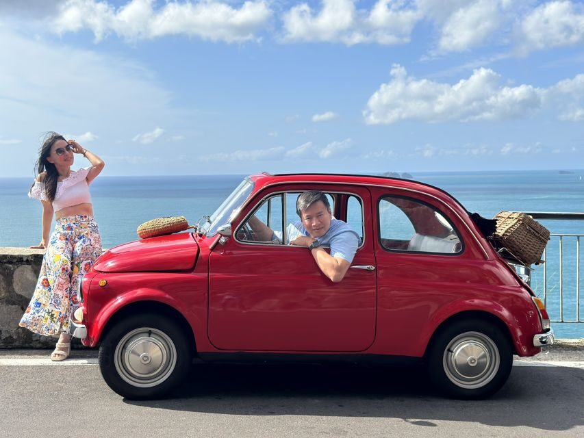 Amalfi Coast: Photo Tour with a Vintage Fiat 500 - Positano Stops: Colorful Houses, Sea Views, and Short Photo Moments