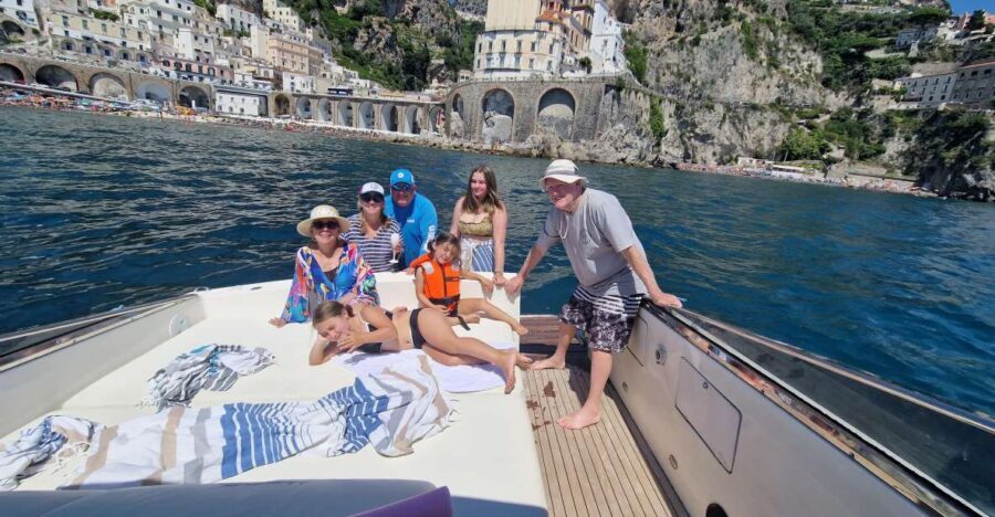 Amalfi Coast Premium Boat Tour from Sorrento - Positano and Amalfi shore time: what you can do with 1.5 hours each