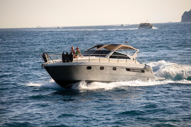Amalfi Coast Private Boat Day with Swim Stops & Prosecco - Positano for real time on shore, plus Atrani for a calmer scale