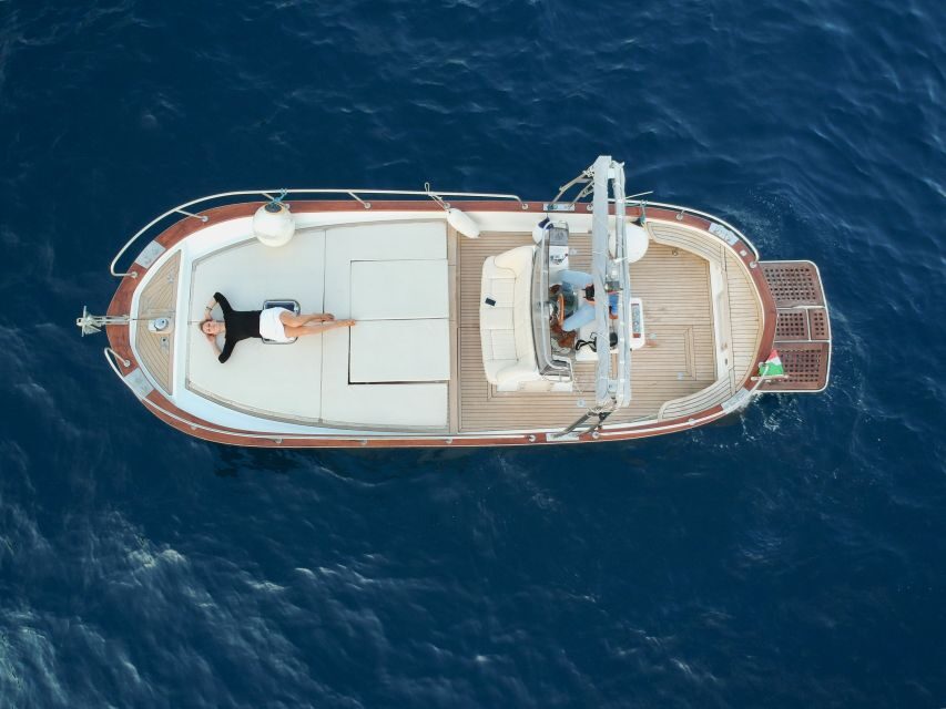Amalfi Coast: Private Boat Trip with Prosecco and Snorkeling - Positano free time, then Atrani, Ravello area, Minori, and Pandora Grotto