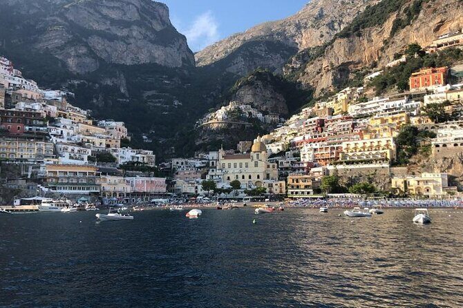 Amalfi Coast Sharing boat tour from Sorrento - Punta Campanella nature reserve: Saracen watchtowers from the cliffs