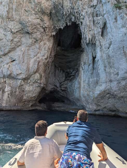 Amalfi coast small-group boat tour w/ drinks & sandwich - Setting out from Salerno: small-group comfort with a skipper in charge