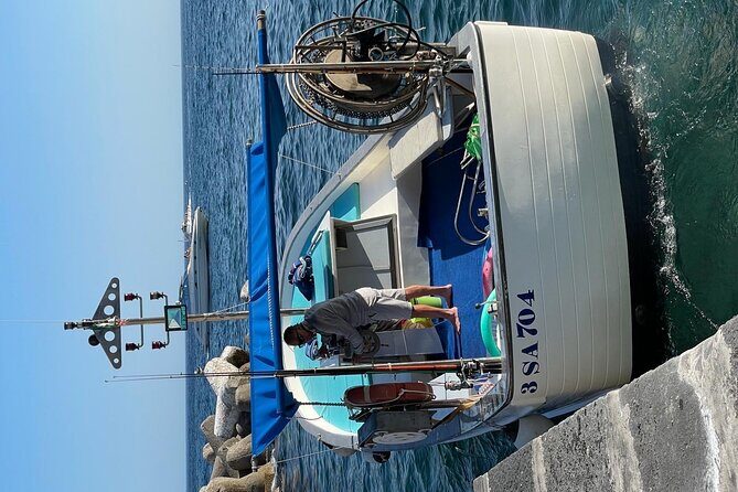 Amalfi coast tour with aperitif and music!! - The long return stretch: more coastal stops and beaches reached by swimming