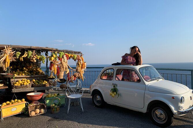 Amalfi Coast Vintage Tour. The Dolce Vita in an Original Fiat 500 - Your starting point in Sorrento and how the day runs