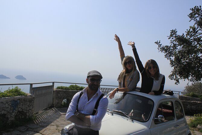 Amalfi Coast Vintage Tour. The Dolce Vita in an Original Fiat 500 - How the pacing works in a 6-hour private day