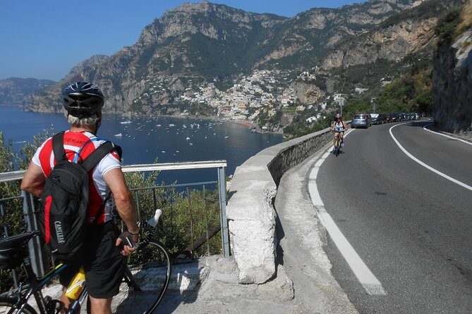 Amalfi Drive cycling tour - Positano Free Time: The Town Part of the Day
