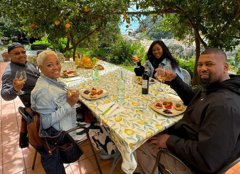 Amalfi Organic Lemon Tour & Wine Tasting + Dinner or Lunch - Limoncello, lemon cake, and seasonal dishes: what you’ll actually eat