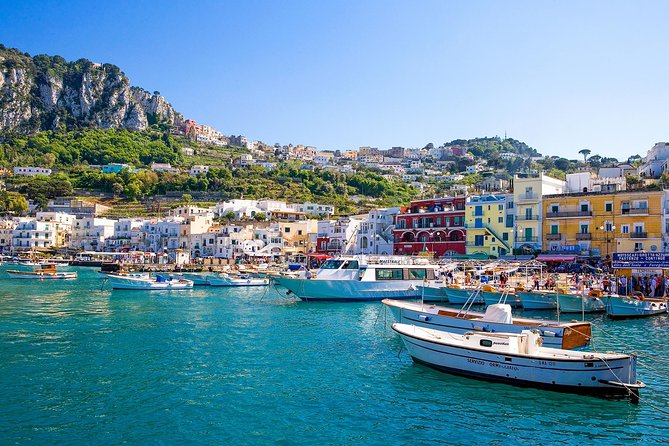 Capri and Positano Private Boat Excursion - Capri’s Grotto Circuit: Blue Grotto Optional, Green Grotto Included