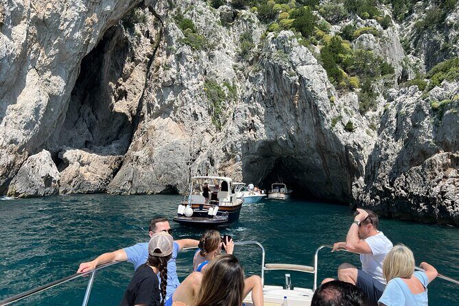 Capri, Blue Grotto by Priority, Faraglioni Swim and City Visit - Punta Carena lighthouse at the right mood (sunset potential)
