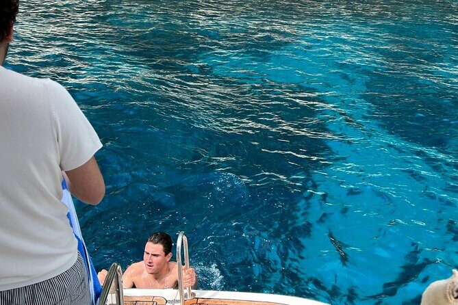 Capri, Blue Grotto by Priority, Faraglioni Swim and City Visit - Sailors’ Cave, White Grotto, Red Grotto: quick color hits