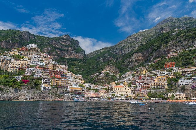 Capri & Blue Grotto Small Group Full-Day Boat Tour from Positano - Swim stops and snorkel time: the part you’ll feel in your body