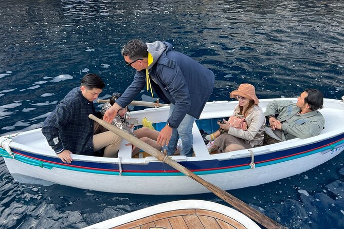 Capri Boat Tour and Blue Grotto Visit - Starting in Positano: Small Group, Private Docks, Live Crew