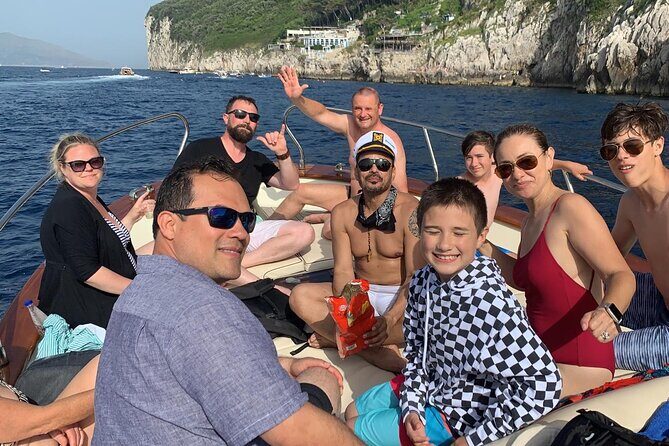 Capri-Positano Private Boat Tour from Sorrento,Positano or Capri - Positano Time: Spiaggia Grande and a Church Visit