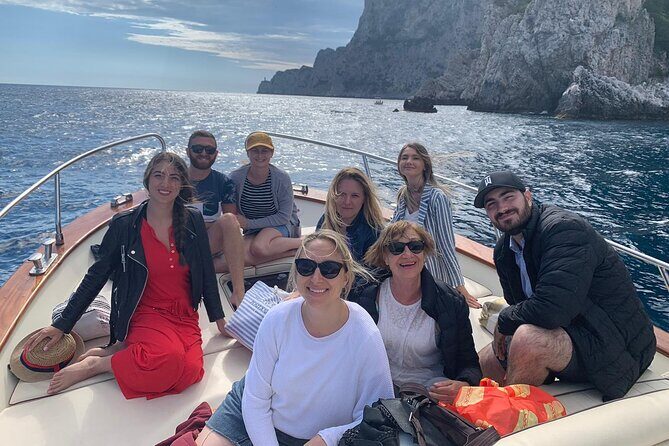 Capri-Positano Private Boat Tour from Sorrento,Positano or Capri - Grotta Verde and White Grotto: Short Cave Stops That Change the Mood