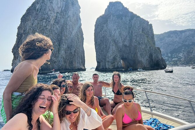 Capri Premium Private Boat Tour + City Visit - Cala del Rio and the Heart Cave: Dolce & Gabbana Views
