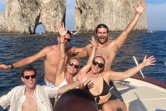 Capri Private Boat Tour from Positano or Praiano - Marina Grande Beach Time: The Land Option Without Pressure