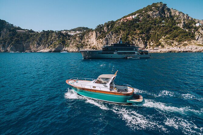 Capri Private Boat Tour from Sorrento, Positano or Naples - Lunch and Shopping on Your Terms