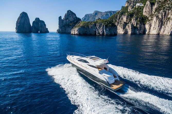 Capri Private Boat Tour from Sorrento, Positano or Naples - Yacht Klase 50 - The M/Y Klase 50 HT: small-boat comfort, not a crowded party