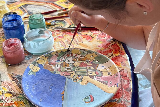 Ceramic Class in Positano 2 hours workshop - Limoncello break: the included pause that feels local