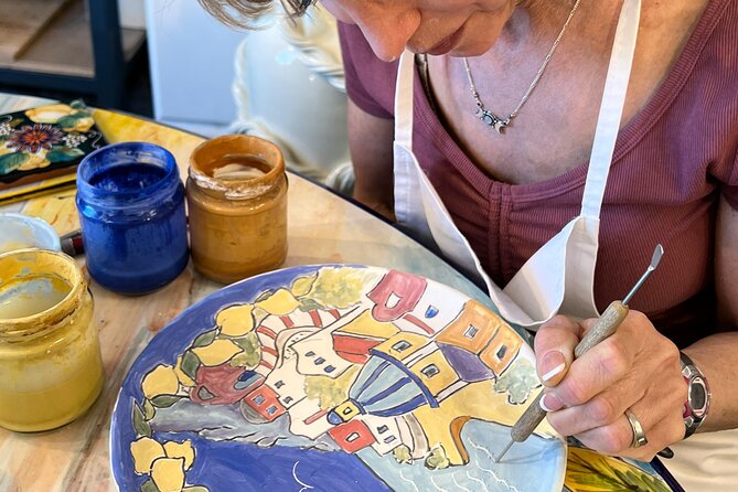 Ceramic Class in Positano 2 hours workshop - The kiln at 950°C: how you get a real souvenir (not a fragile craft)