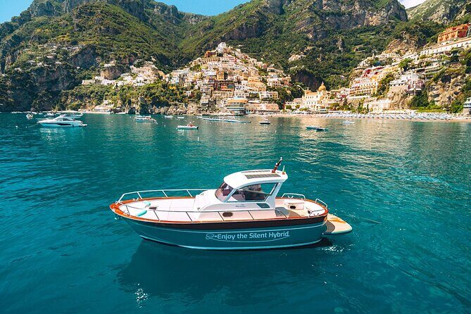 Day Trip to Amalfi Coast and Ieranto Bay in a Hybrid Eco Boat - A Hybrid Eco Boat That Actually Changes How You Travel