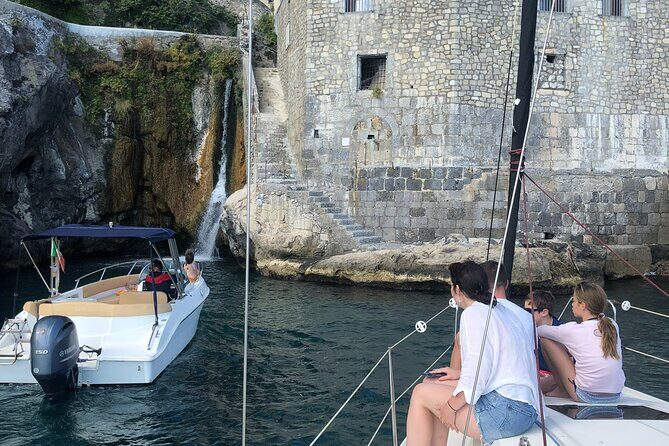 Exclusive Private Sailboat Tour on the Amalfi Coast - Torre La Cerniola and Cauco Bay: First Swim Stop With Included Admission