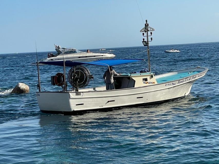 From Amalfi: Amalfi - Positano - Coast boat tour - Positano village time (about 1 hour 30 minutes): the right kind of free time