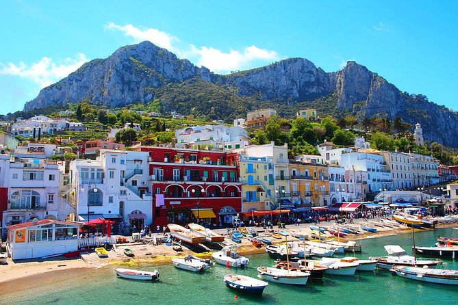 From Amalfi Coast: Capri & Anacapri guided tour by sea & by land - A 9-hour Capri day that mixes sea views with real town time
