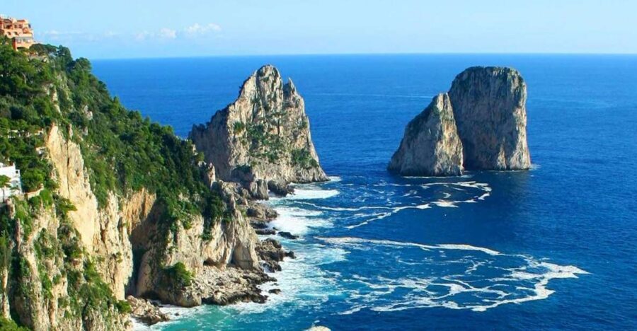 From Amalfi: Group Boat Tour to Capri with Swimming - The Cruise Out: Welcome Prosecco and the Coast Views