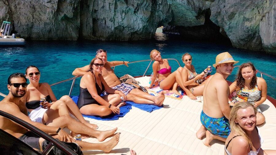 From Amalfi: Small Group Boat Excursion to Capri Island - Sailing Stops on the Way to Capri: Waterfall, Views, Watchtower Points