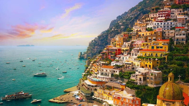FROM NAPLES: Amalfi Coast Boat, stops in Amalfi and Positano - Boat time: what you’ll see during the two Amalfi Coast cruises