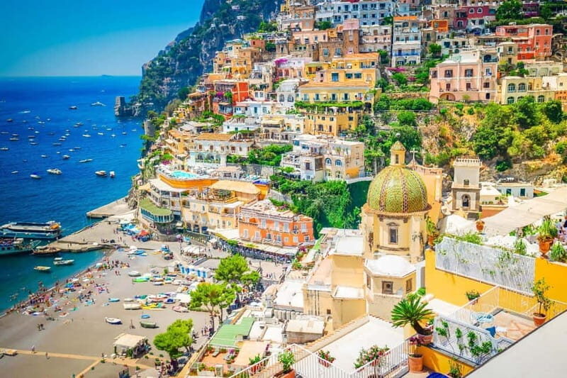 From Naples: Best Amalfi Coast & Positano Cruise Experience - Positano Free Time: Colorful Streets, Shops, and Beach Breaks