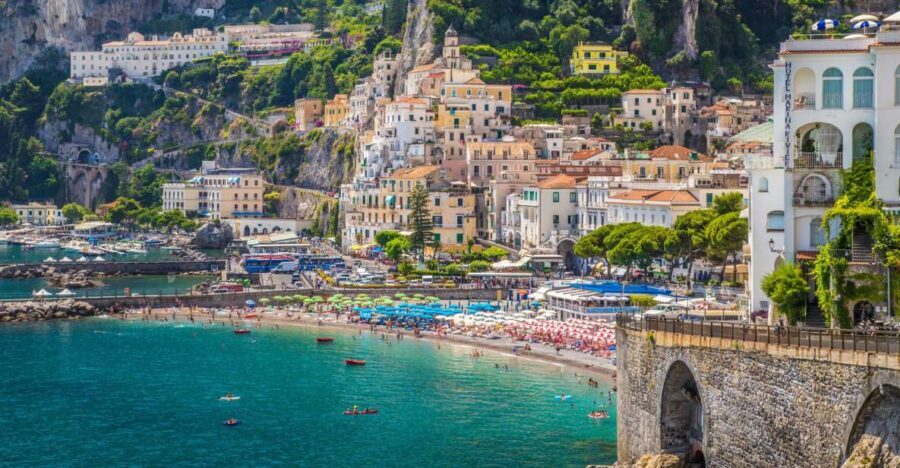 From Naples: Pompeii and Amalfi Coast Full-Day Private Tour - Door-to-door Naples pickup: the day starts calmer