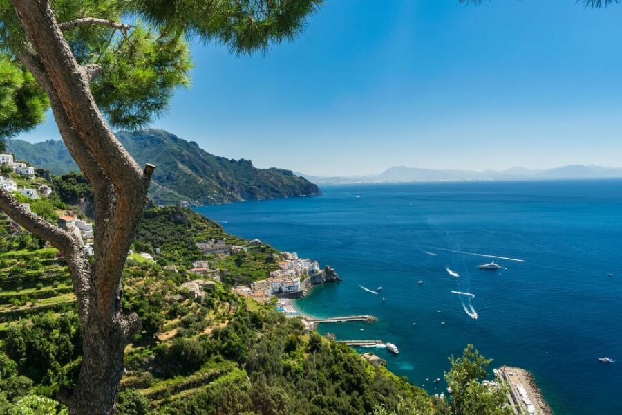 From Naples: Positano, Amalfi & Ravello-Luxury small group - The Coastal Drive: Views, Photo Stops, and Commentary On Board