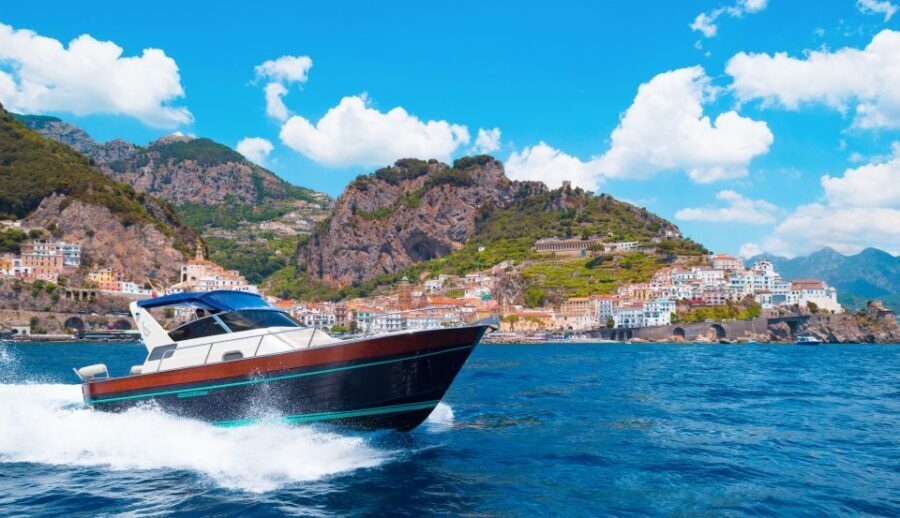 From Naples: Small-Group Amalfi Coast Boat Tour - The Boat Cruise Off the Coast: Views First, Then Swim Time
