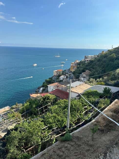 From Naples: Sorrento Positano Amalfi Coast Tour - Positano Seafront Walk: Shops, Pastries, and the View That Does the Talking