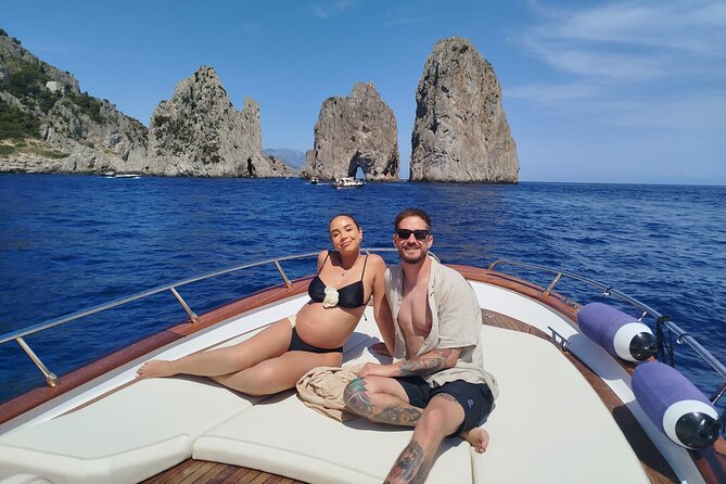 From Positano : Elite Capri Boat Day Free Bar, Brunch & City Walk - Meeting at Positano Marina Grande and what a 7–8 hour day means