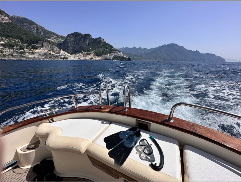 From Positano: Half-Day Amalfi Coast Boat Tour & Snorkeling - Conca dei Marini and the pass-by towns: sightseeing without the ticket lines