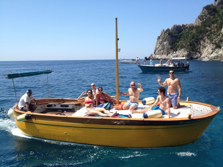 From Positano: Private Boat Tour to Capri or Amalfi - The Amalfi Coast option: Praiano, Conca dei Marini, Furore, Amalfi town, Ravello