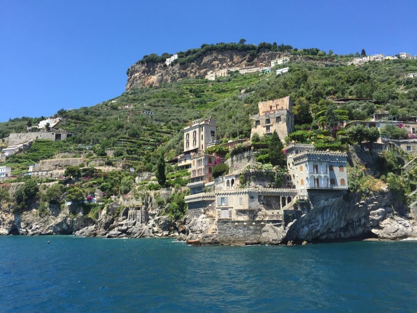 From Praiano: Amalfi Coast Guided Private Cruise with Drinks - Minori and Maiori: extra coastline stops that change the vibe